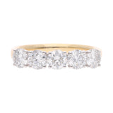 18ct Gold and Diamond Five Stone Ring