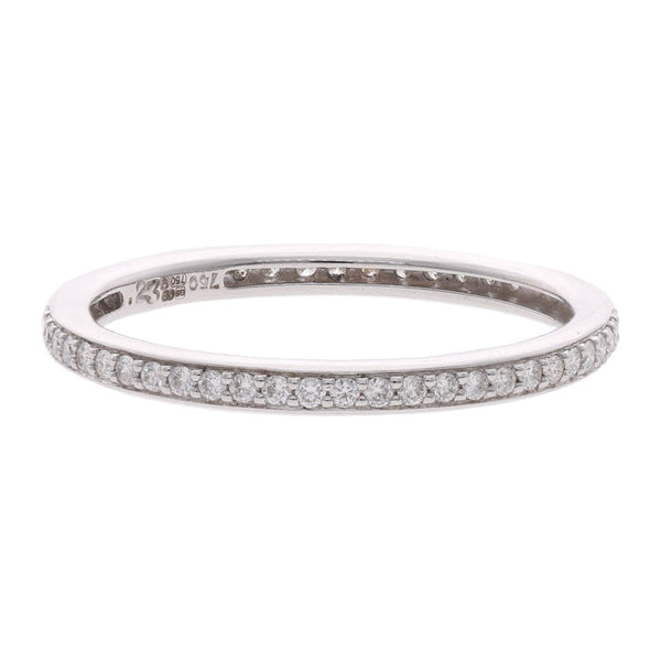 18ct White and Diamond Eternity Ring