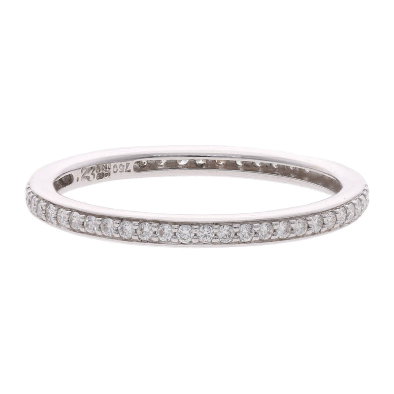 18ct White and Diamond Eternity Ring