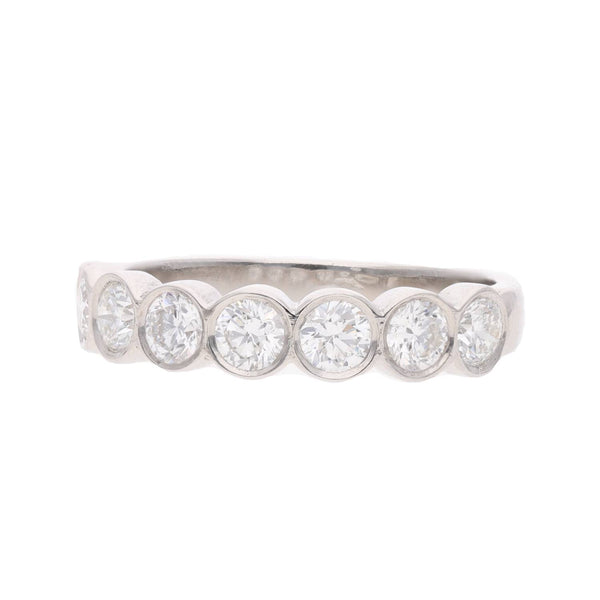 Platinum and Diamond Half Eternity Ring