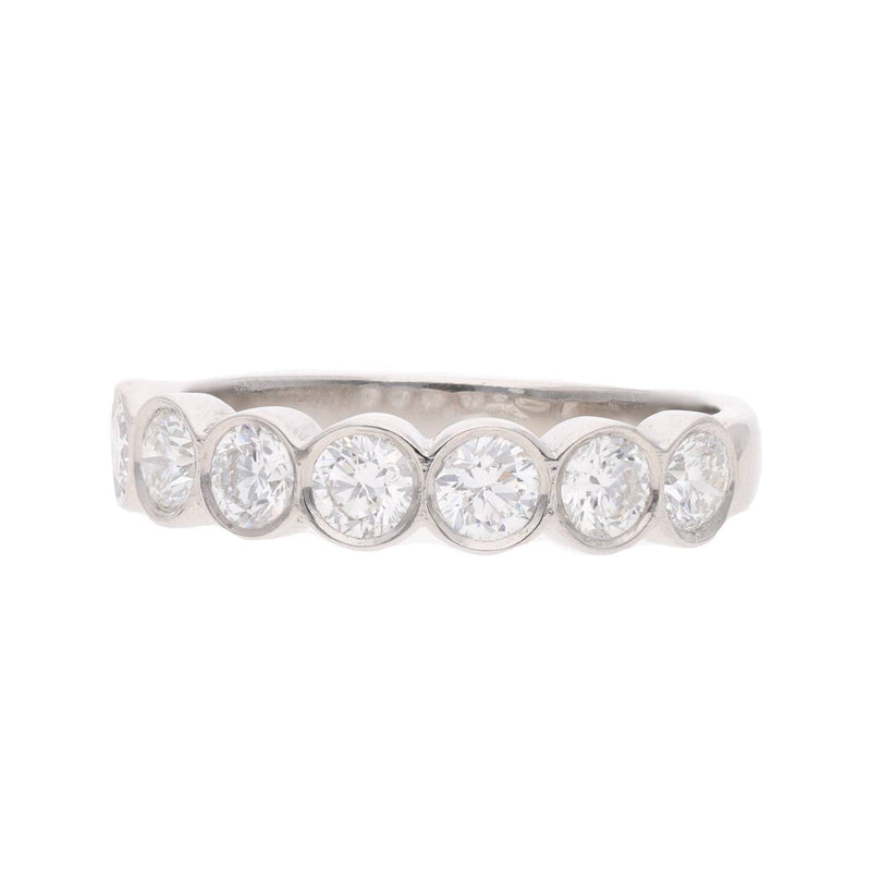 Platinum and Diamond Half Eternity Ring