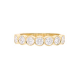 18ct Gold and Diamond Half Eternity Ring