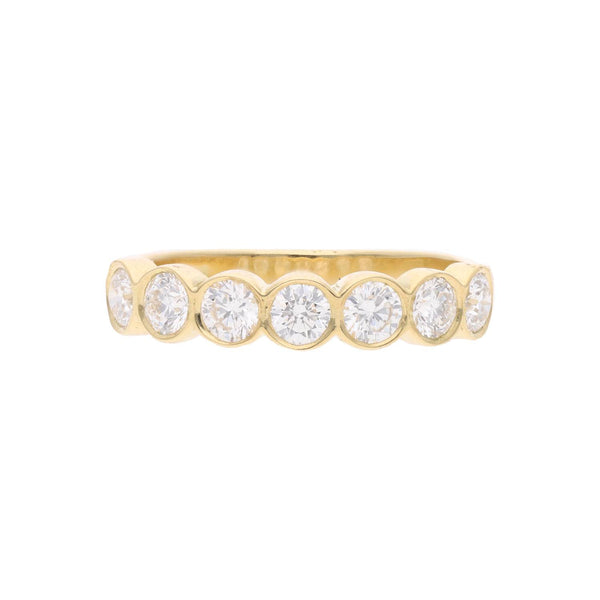 18ct Gold and Diamond Half Eternity Ring