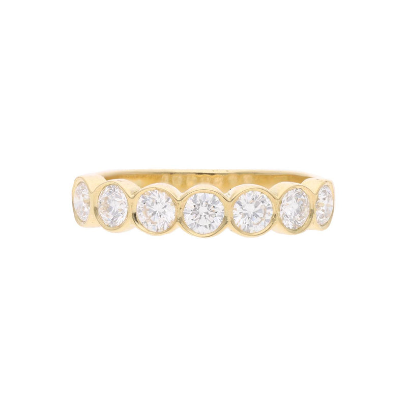 18ct Gold and Diamond Half Eternity Ring