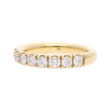 18ct White Gold and Diamond Half Eternity Ring
