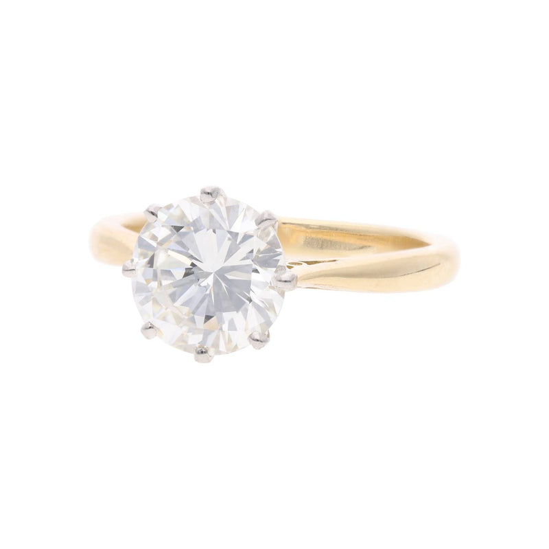 18ct Gold and Diamond Solitaire Ring
