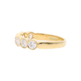 18ct Gold and Diamond Half Eternity Ring