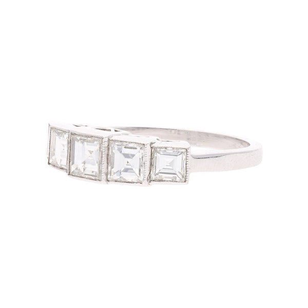 18ct White Gold and Diamond Five Stone Ring