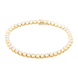 18ct Gold and Diamond Bracelet