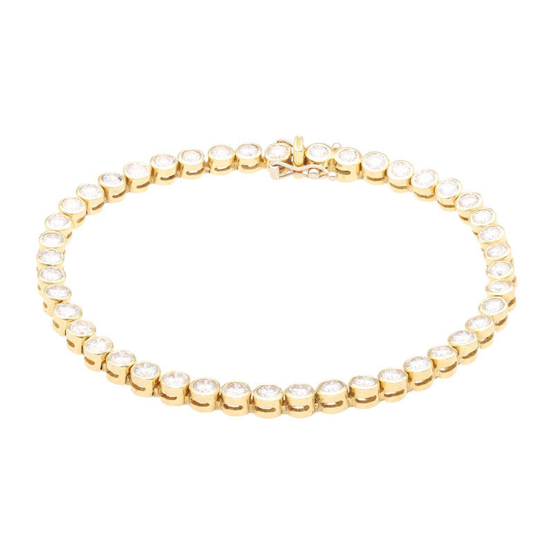18ct Gold and Diamond Bracelet