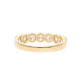 18ct Gold and Diamond Half Eternity Ring