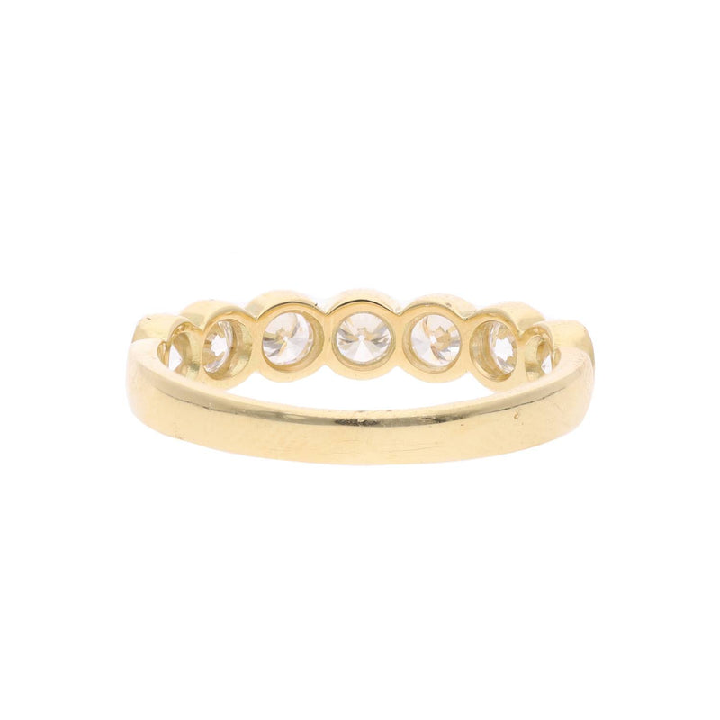 18ct Gold and Diamond Half Eternity Ring