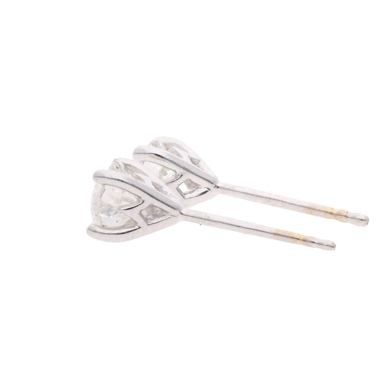 18ct White Gold and Diamond Stud Earrings