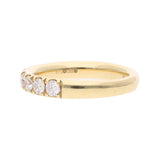 18ct White Gold and Diamond Half Eternity Ring