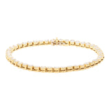 18ct Gold and Diamond Bracelet