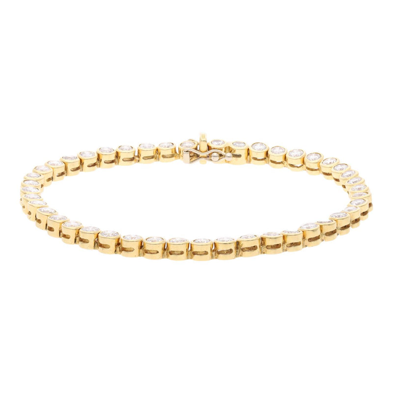 18ct Gold and Diamond Bracelet