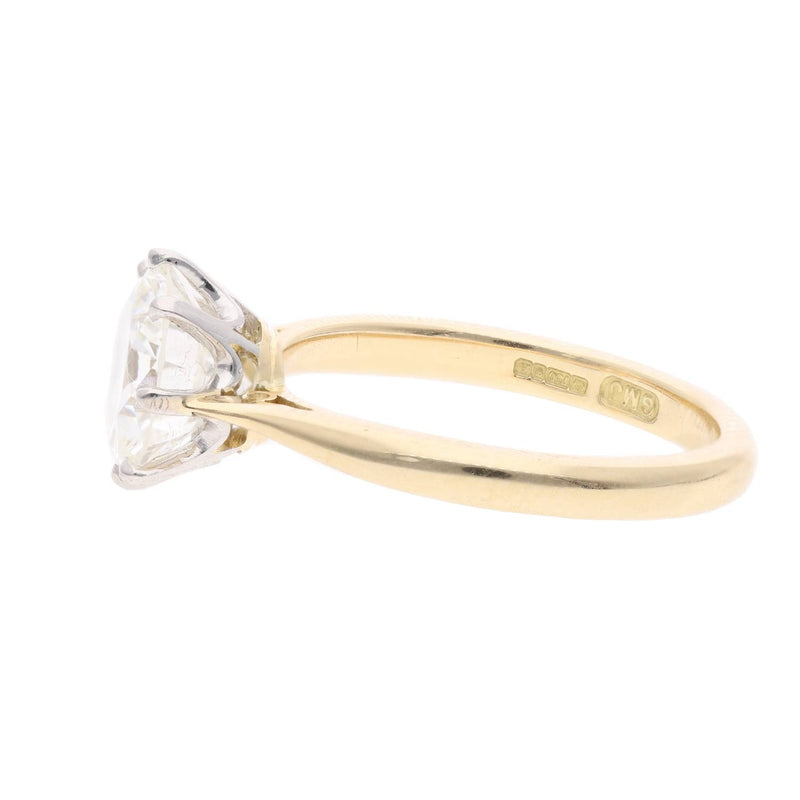 18ct Gold and Diamond Solitaire Ring
