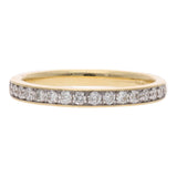 18ct Gold and Diamond Half Eternity Ring