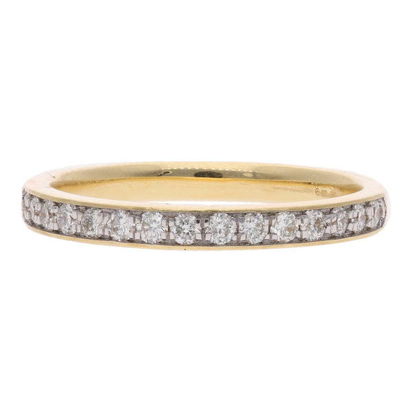 18ct Gold and Diamond Half Eternity Ring