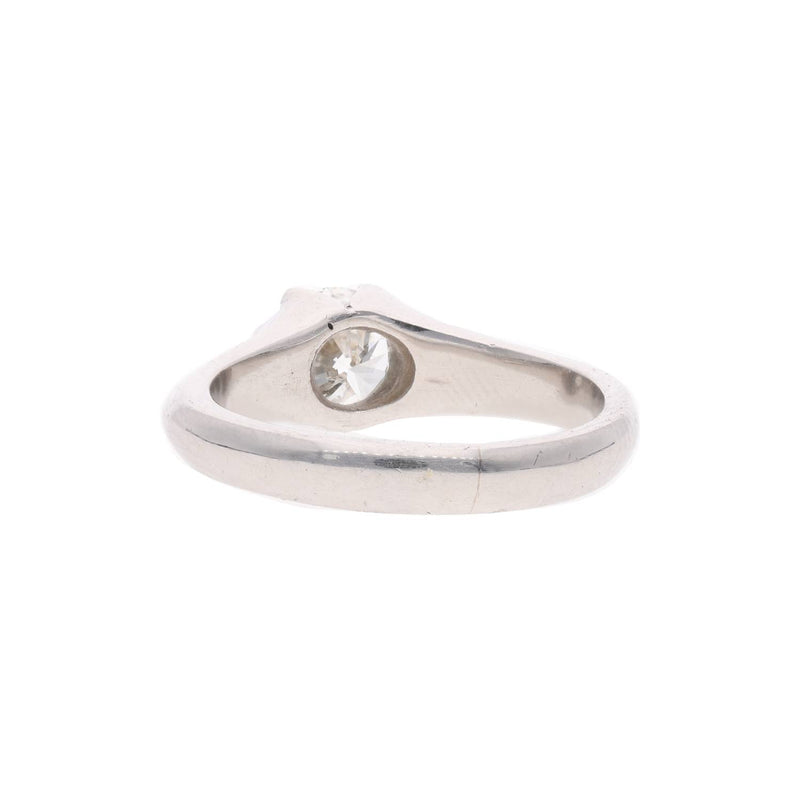 Platinum and Diamond Single Stone Ring