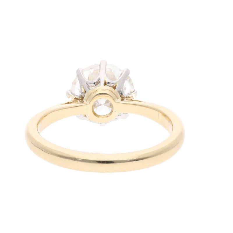 18ct Gold and Diamond Solitaire Ring