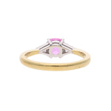 18ct Gold Pink Sapphire and Diamond Ring