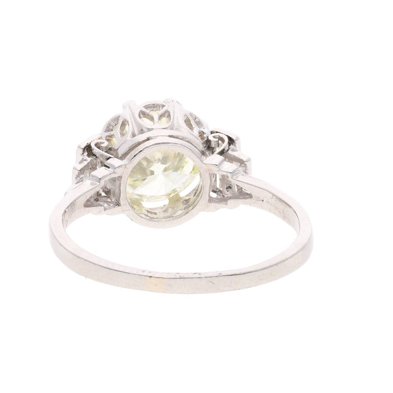 Platinum and Diamond Ring