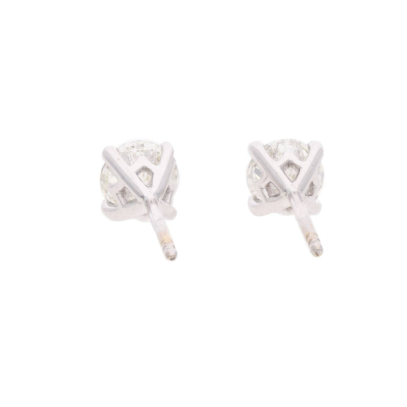 18ct White Gold and Diamond Stud Earrings