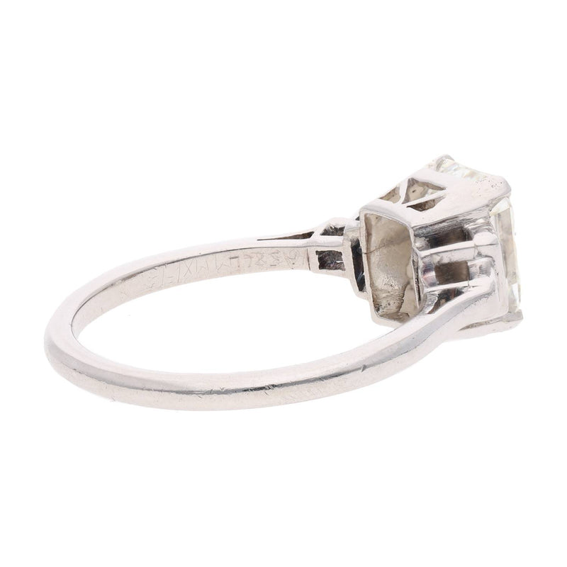 Platinum and Diamond Ring