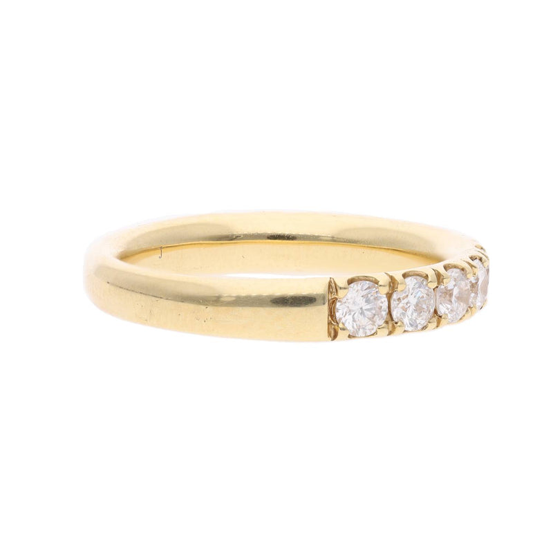18ct White Gold and Diamond Half Eternity Ring