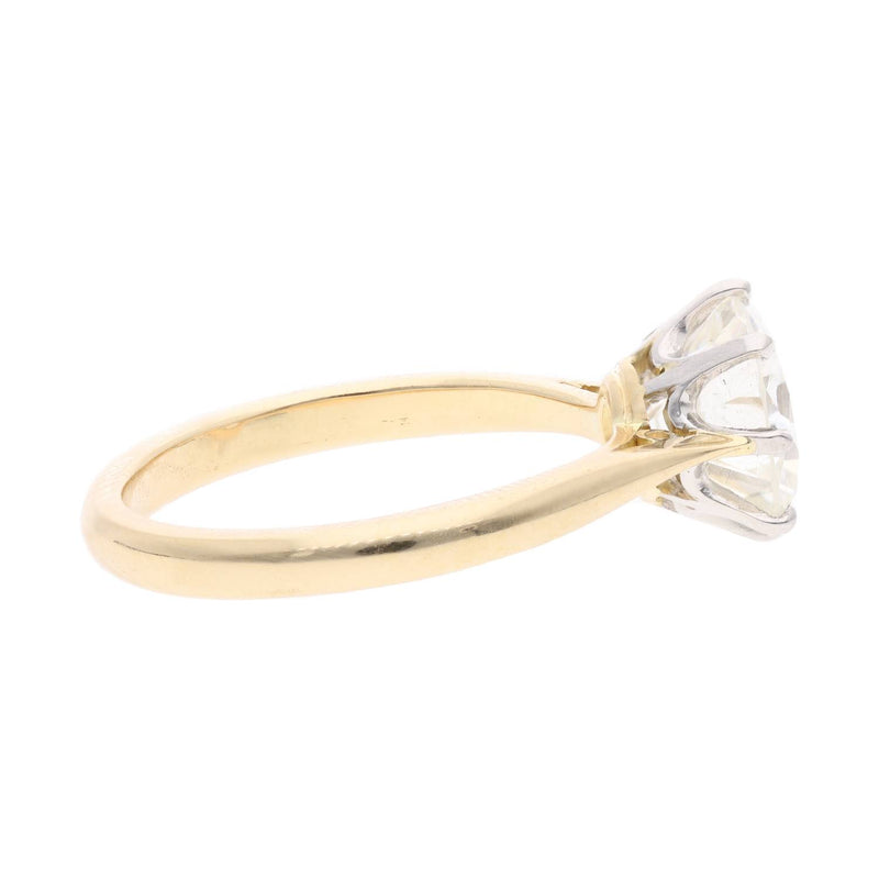 18ct Gold and Diamond Solitaire Ring
