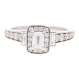 Vera Wang 18ct White Gold and Diamond Ring
