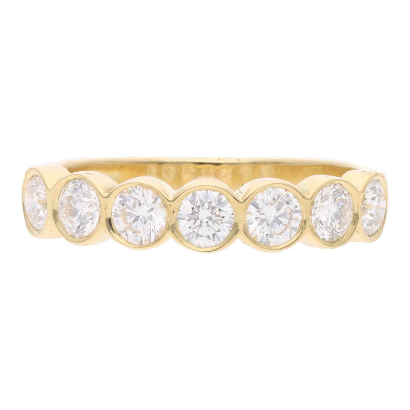 18ct Gold and Diamond Half Eternity Ring