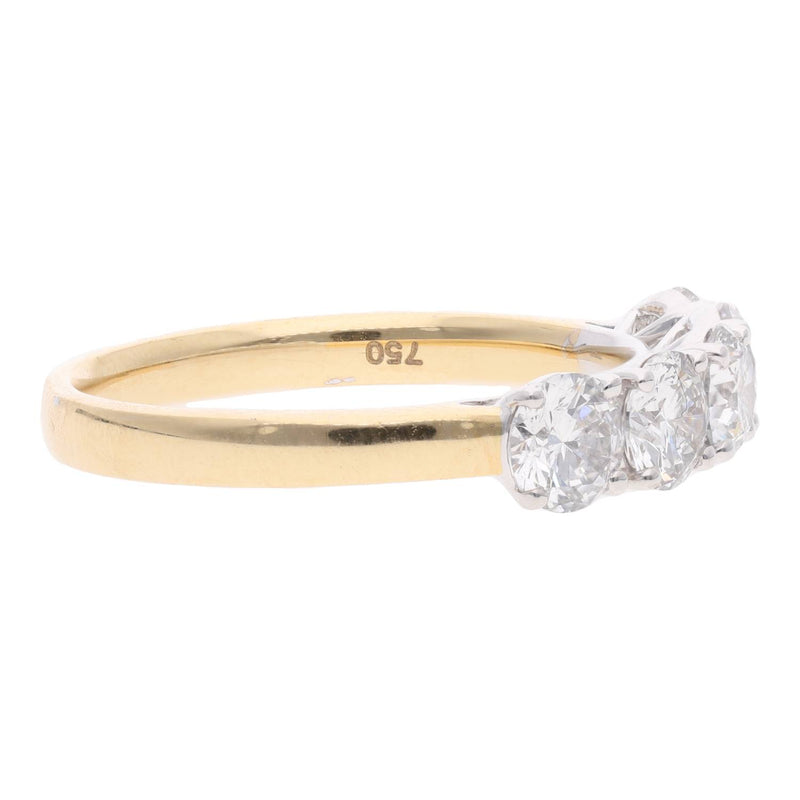 18ct Gold and Diamond Five Stone Ring