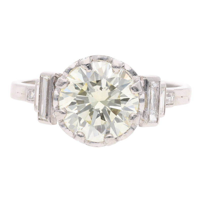 Platinum and Diamond Ring