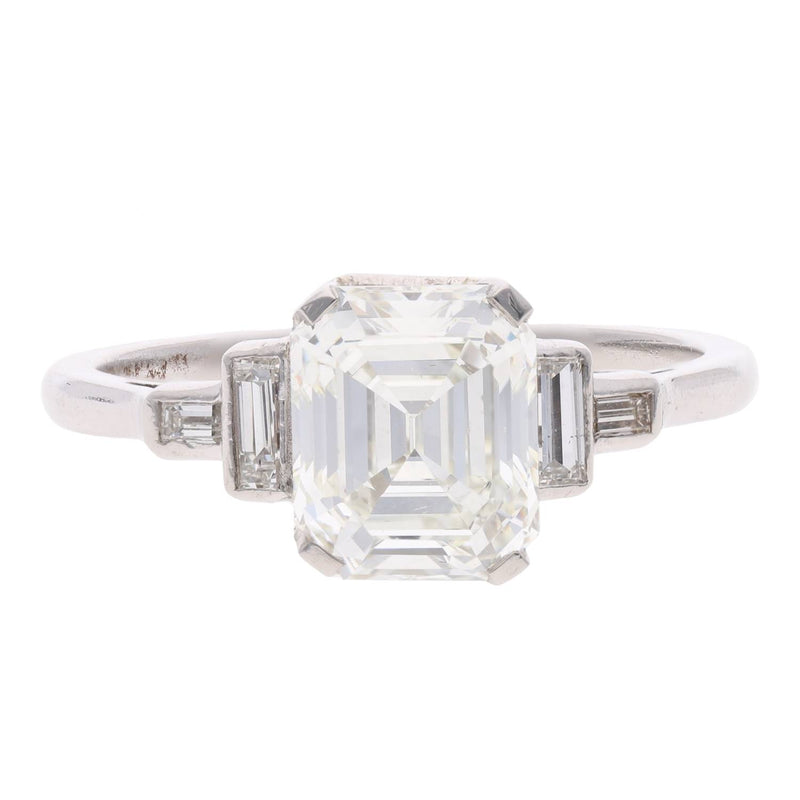 Platinum and Diamond Ring