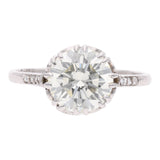 Platinum and Diamond Ring