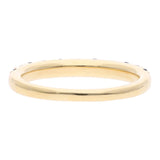 18ct Gold Sapphire and Diamond Half Eternity Ring