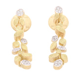 18ct Gold and Diamond David Rosas Earrings