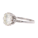 Platinum and Diamond Ring