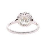 Platinum and Diamond Ring