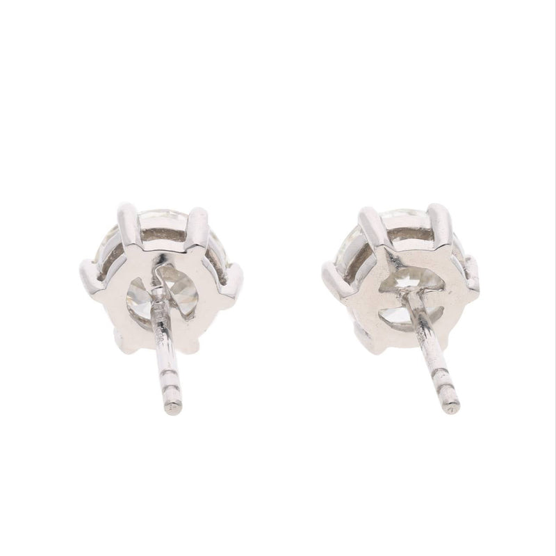 Platinum Diamond Stud Earrings