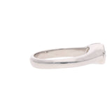 Platinum and Diamond Single Stone Ring