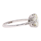Platinum and Diamond Ring