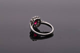 Spinel and Diamond Cluster Ring
