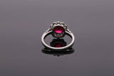 Spinel and Diamond Cluster Ring