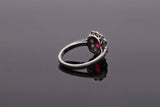 Spinel and Diamond Cluster Ring