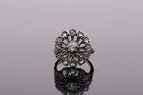 Victorian 18ct Gold and Diamond Cluster Ring