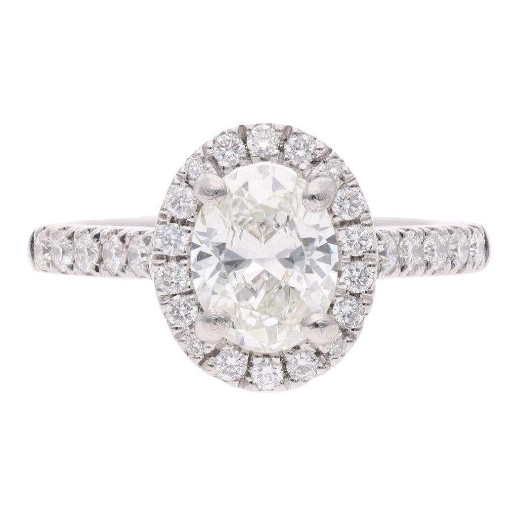 Oval Diamond Cluster Ring – Webbs Jewellers