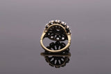 Victorian 18ct Gold and Diamond Cluster Ring